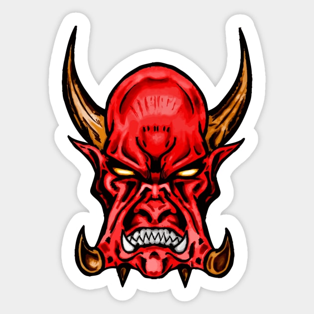 DooM Bringer Demon Sticker by media319